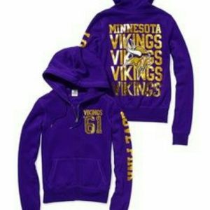 Pink by Victorias Secret Vikings Hoodie